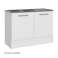 Mueble bajo lavadero 120cm Orange
