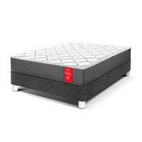 Cama Paraíso Su Majestad 1.5 Plazas Charcoal
