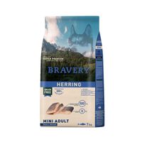 Alimento Bravery Herring Mini Adulto Raza Pequeña 7Kg