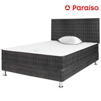 Dormitorio PARAISO Lifestyle 1.5 Plz + 1 Almohada + Protector