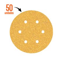 Disco de lija para madera 150mm Grano 40 x50 unidades