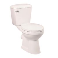 Taza + tanque + asiento Trebol Compact 2.0 BL