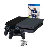 Playstation 4 Reacondicionada PS4 FAT 500GB con 2 mandos + FIFA23