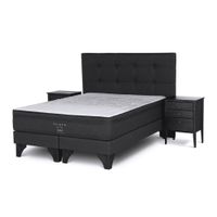 Set Cama Europea Tempo Grafico Queen + 2 Almohadas