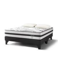 Cama Europea Driven King + 2 Almohadas Memory Max