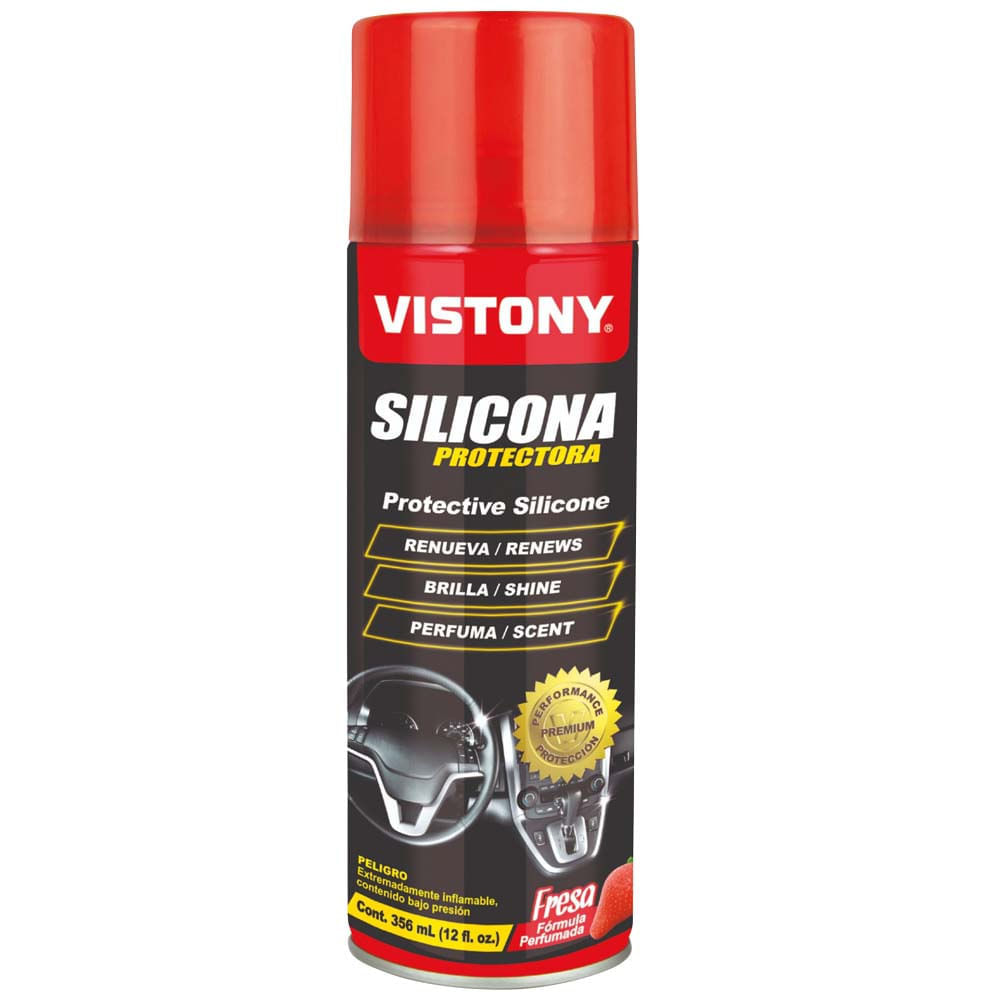 Silicona Protectora VISTONY Aroma Fresa 356ml