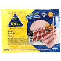 Jamón Pizzero RICO POLLO Paquete 500g