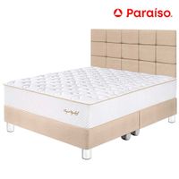 Dormitorio PARAISO Royal Elizabeth Queen + Cabecera Blocks Champagne