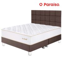 Dormitorio PARAISO Royal Elizabeth King + Cabecera Blocks Chocolate