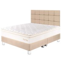 Dormitorio PARAISO Royal Prince King + Cabecera Blocks Champagne