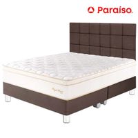 Dormitorio PARAISO Royal Prince King + Cabecera Blocks Chocolate