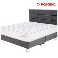 Dormitorio PARAISO Royal Elizabeth King + Cabecera Blocks Gris