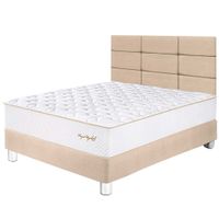 Dormitorio PARAISO Royal Elizabeth 1.5 Plazas + Cabecera Blocks Champagne