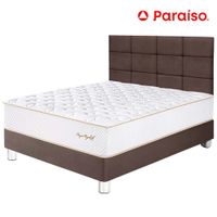Dormitorio PARAISO Royal Elizabeth 2 Plazas + Cabecera Blocks Chocolate