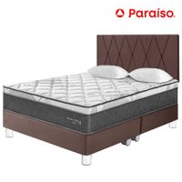 Dormitorio PARAISO Pocket Star King+ Cabecera Loft Chocolate