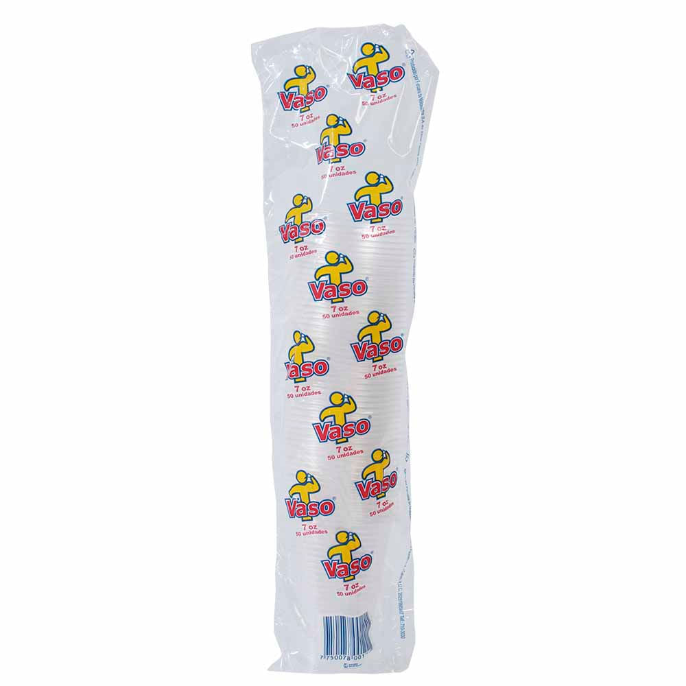 Vaso PAMOLSA 10Onz Transparente x50un