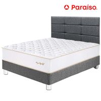 Dormitorio PARAISO Royal Elizabeth 1.5 Plazas + Cabecera Blocks Gris