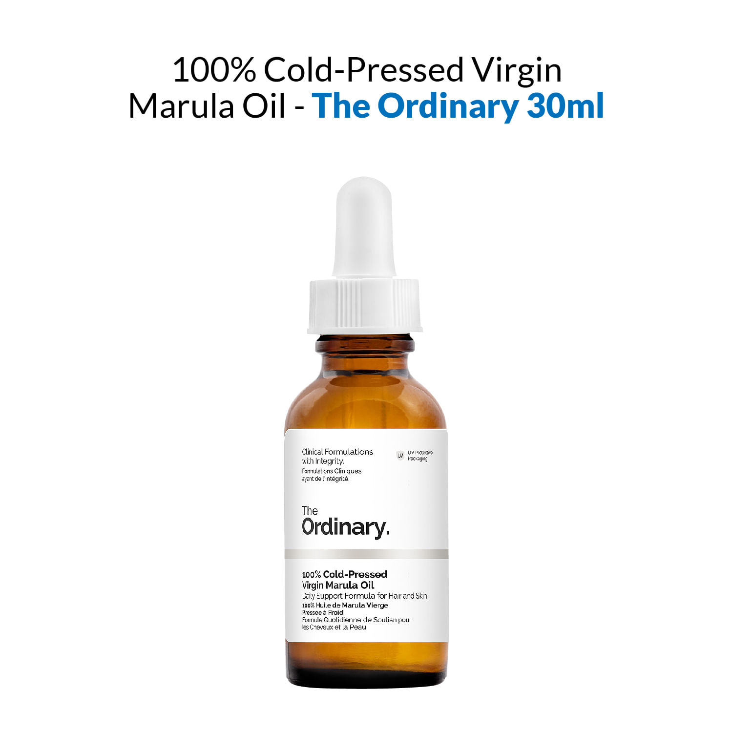 100% Cold-Pressed Virgin Marula Oil - The Ordinary 30ml