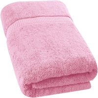 Toalla extra baño 170 x 90 cm Rosado BB de 560 Gr