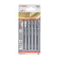 Set de 5 hojas de calar Bosch T244D corte rápido para madera 100.4mm