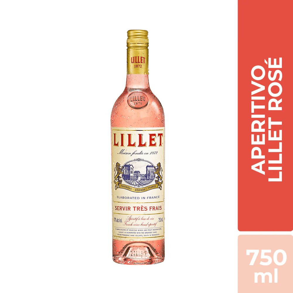 Licor Aperitivo LILLET Rosé Botella 750ml