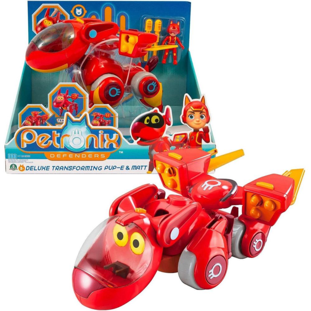 Vehiculo De Lujo Transformable Petronix Pup