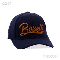 GORRA CON BROCHE HOMBRE 3B001 BOSELLI Azul - 1017330