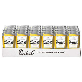 Agua Tónica BRITVIC Plancha 24 Lata 150ml