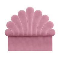 CABECERA EMILY MAVISAC PLAZA KING COLOR ROSADO - TELA