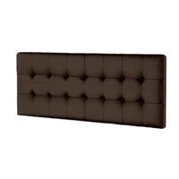 CABECERA VANILLA MAVISAC PLAZA KING COLOR CHOCOLATE - TELA
