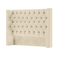 CABECERA KNIGHTSBRIDGE MAVISAC PLAZA KING COLOR MARFIL - TELA
