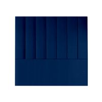 CABECERA TOSCO MAVISAC PLAZA KING COLOR AZUL NOCHE - TELA