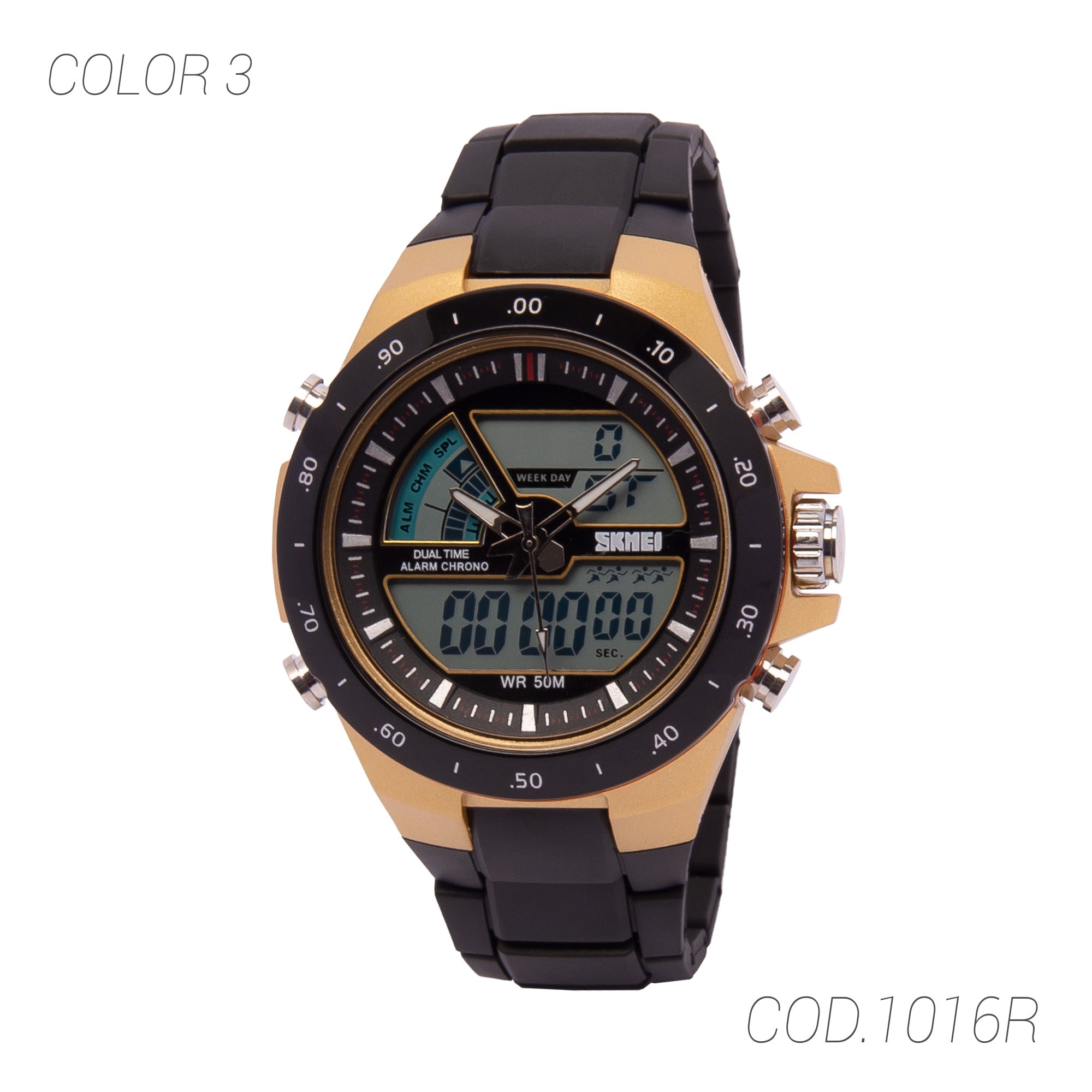 RELOJ ACUATICO HOMBRE 1016R SKMEI - 1018822