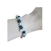 Pulsera ZEFORA cordoncillo negro Bohemio dijes regalo moda mujer