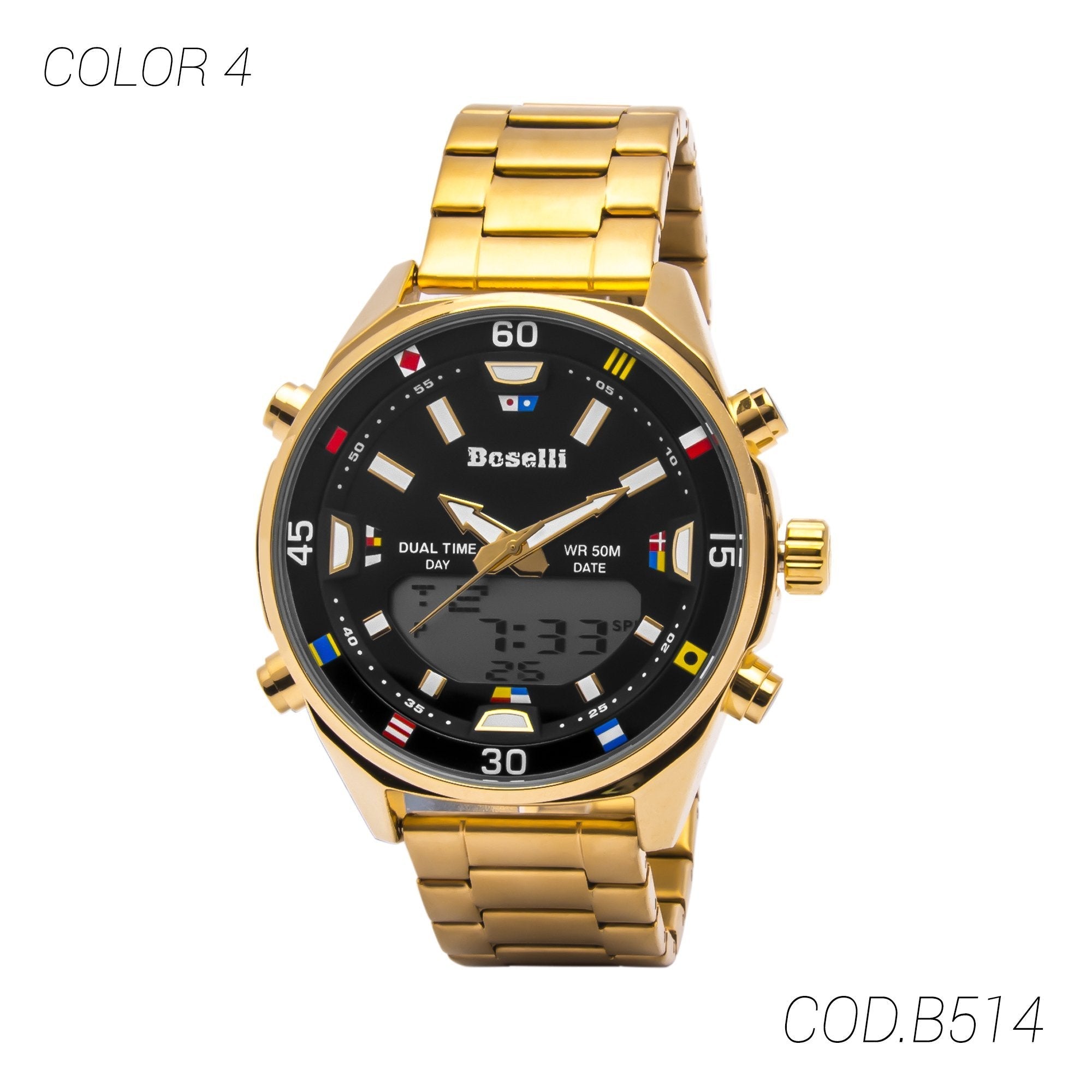 RELOJ ACUATICO HOMBRE B514 BOSELLI - 1010550