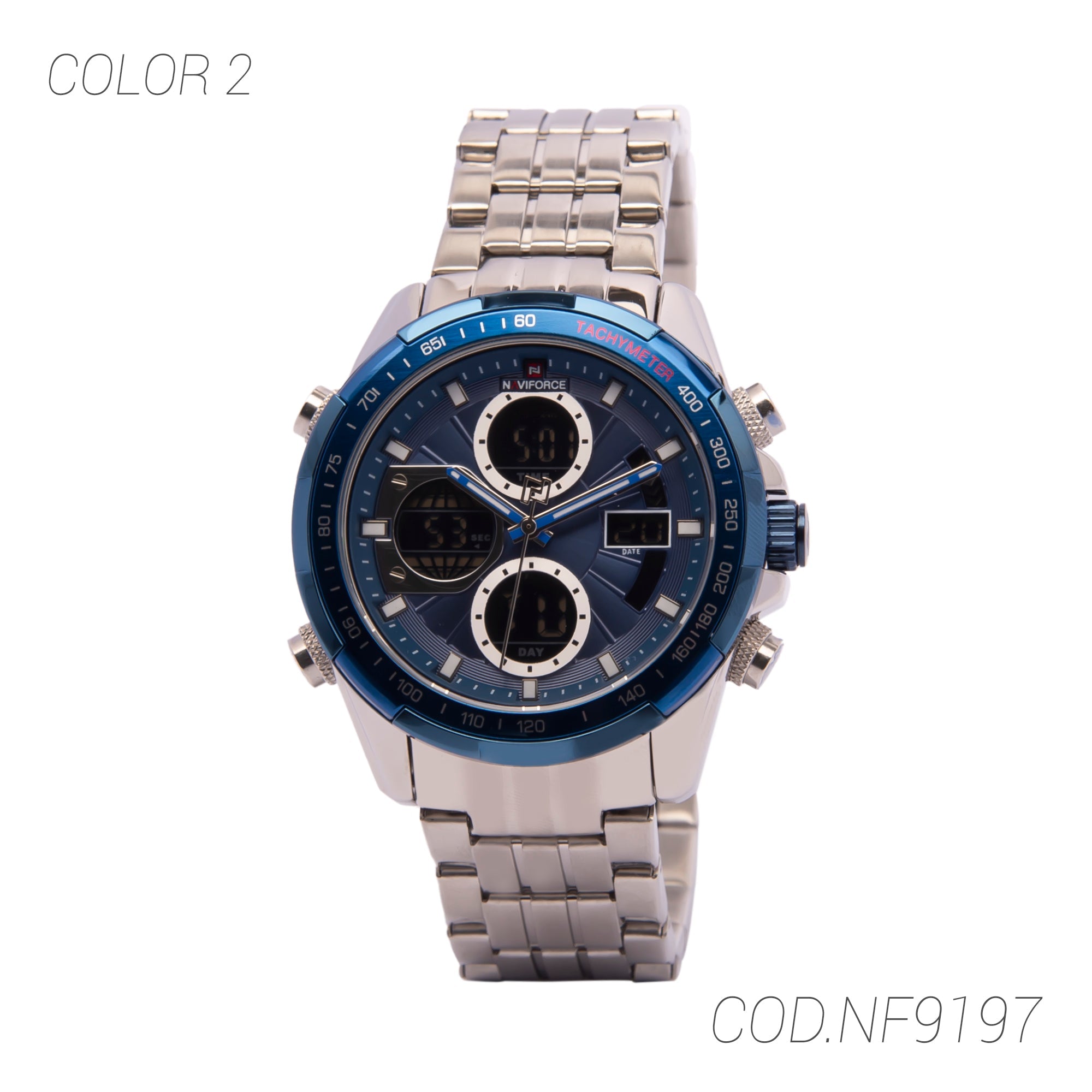 RELOJ ACUATICO HOMBRE NF9197 NAVIFORCE - 1017321