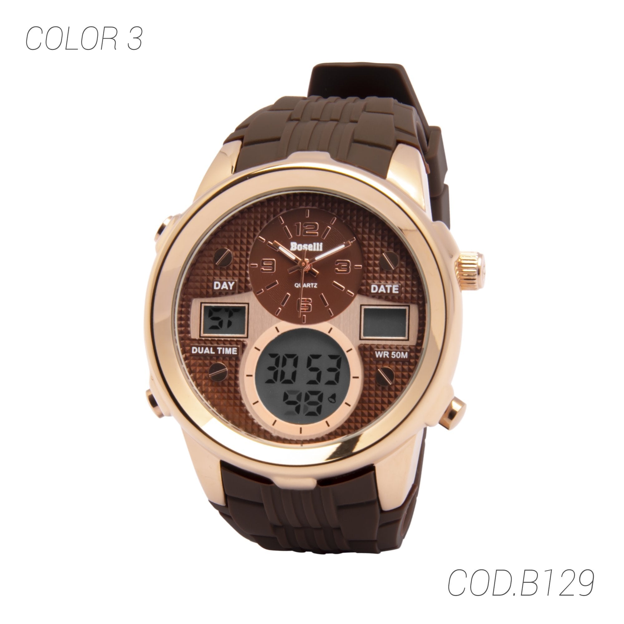 RELOJ ACUATICO HOMBRE B129 BOSELLI - 1010633