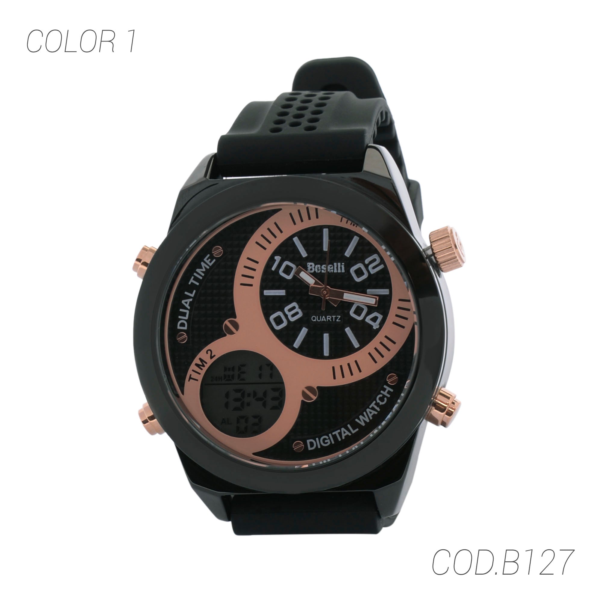 RELOJ ACUATICO HOMBRE B127 BOSELLI - 1014119