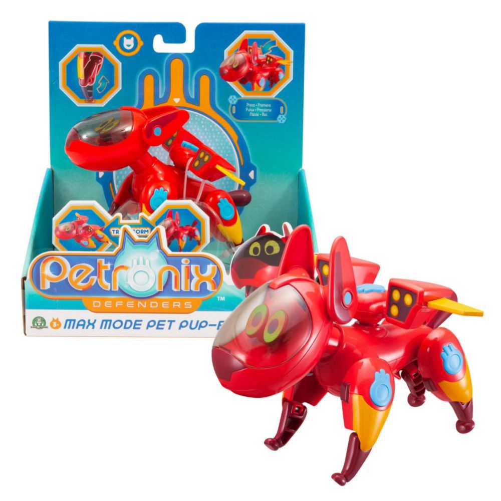 Figura Petronix Mascota Transformable Pup-E