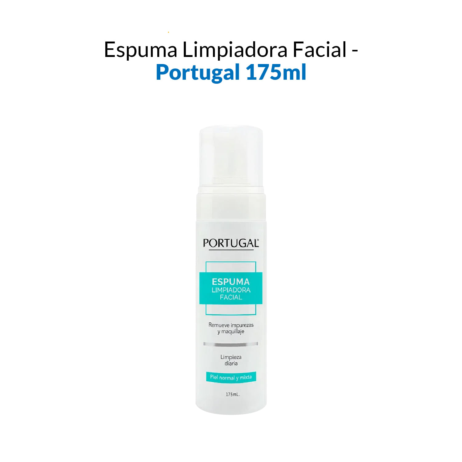 Espuma Limpiador Facial - Portugal 175ml
