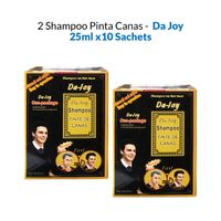 2 Shampoo Pinta Canas - Da Joy 25ml x10 Sachets
