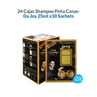 24 Shampoo Pinta Canas - Da Joy 25ml x10 Sachets