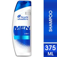 Shampoo para Hombre Men Head & Shoulders 3 en 1 375ml