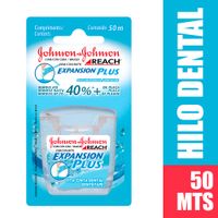 Hilo Dental con Cera Johnsons Expansion Plus 50 metros