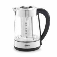 Hervidor eléctrico de vidrio con infusor Oster BVSTKT8990