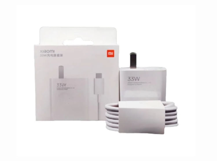 Cargador Xiaomi 33W Carga Rapida - Original