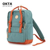 Himawari - Mochila escolar o de viaje porta Laptop - Verde Claro