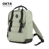 Himawari - Mochila escolar o de viaje porta Laptop - Verde Claro