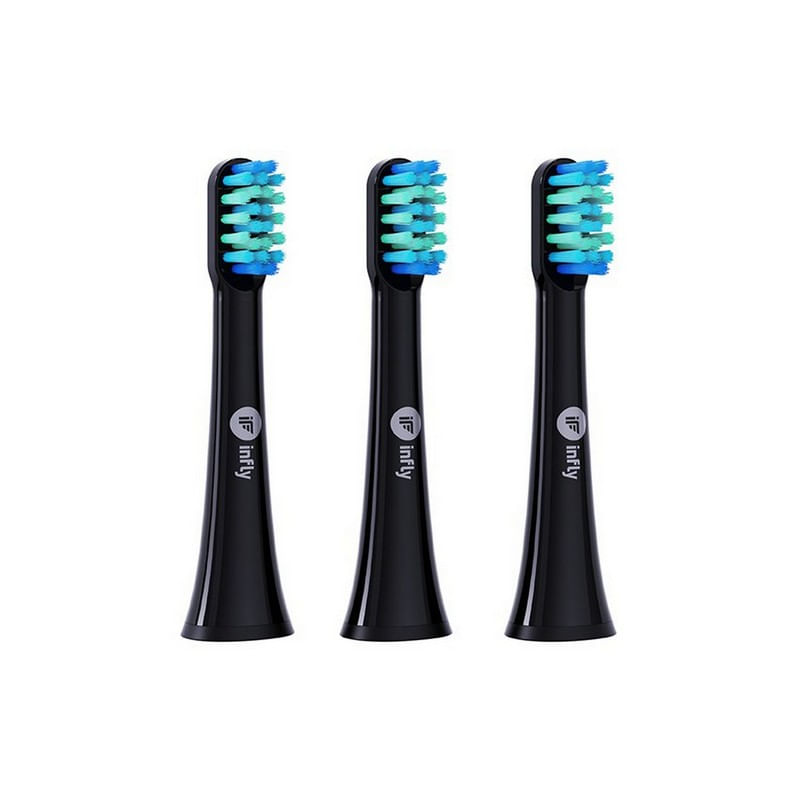 InFly - Repuesto cabezal para cepillo dental P20C-RP3 - Pack 3 cepillos
