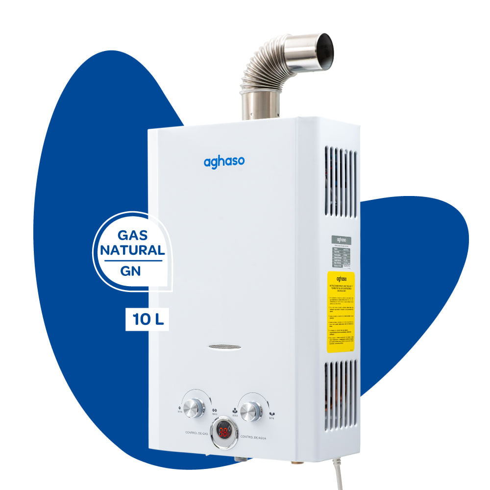 TERMA AGHASO 10L TIRO FORZADO - GAS NATURAL